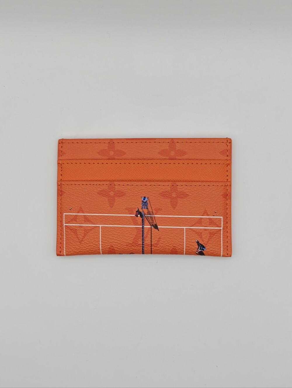 Louis Vuitton Lv Red Brick Tennis Cardholder